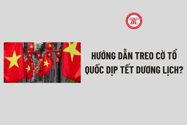 Hướng dẫn treo cờ Tổ quốc dịp Tết Dương lịch? Cờ Tổ quốc được treo ngoài nhà những ngày tết và ngày lễ nào?