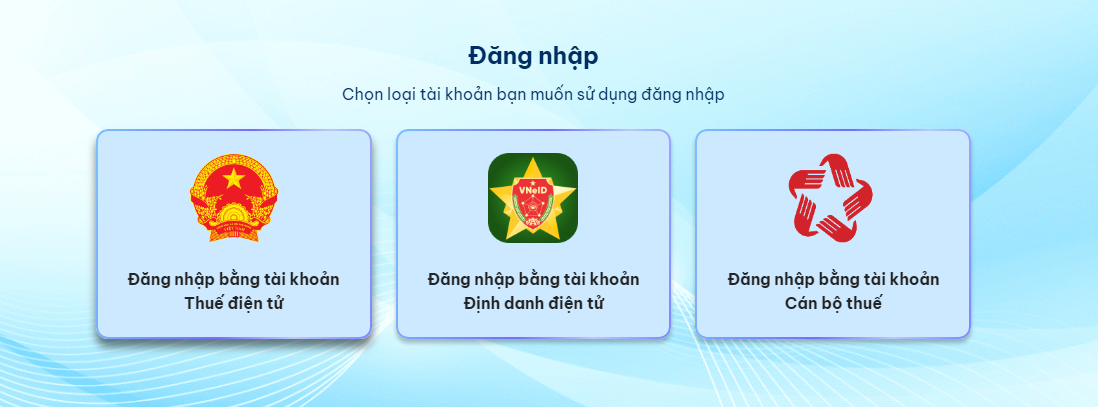 Truy cập vào Hệ thống thông tin giải quyết thủ tục hành chính thuế của Tổng cục Thuế