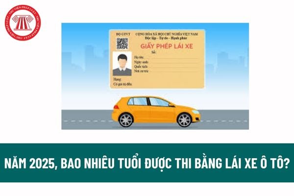 Năm 2025, bao nhiêu tuổi được thi bằng lái xe ô tô? Các trường hợp nào bằng lái xe ô tô không có hiệu lực? 