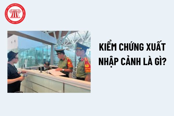 Kiểm chứng xuất nhập cảnh là gì? Mục đích của việc kiểm soát xuất nhập cảnh đối với công dân Việt Nam tại cửa khẩu là gì?