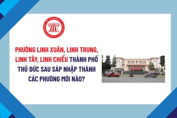 Phường Linh Xuân, Linh Trung, Linh Tây, Linh Chiểu thành phố Thủ Đức sau sáp nhập thành các phường mới nào? Tên gọi các phường mới từ 1/7? 