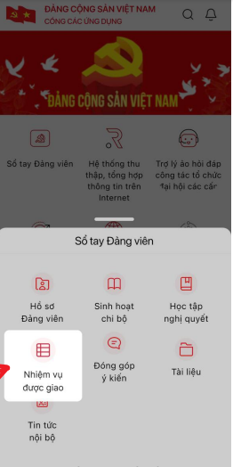 Tính năng: "Nhiệm vụ được giao"