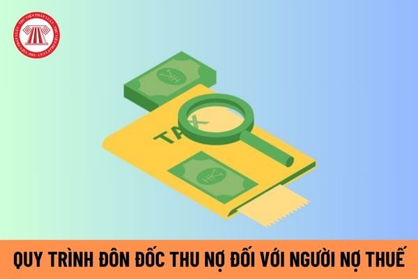 Quy trình đôn đốc thu nợ đối với người nợ thuế như thế nào? Có các biện pháp đôn đốc nợ thuế nào?