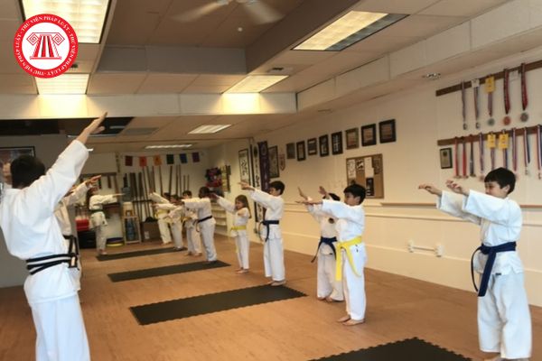 kinh doanh hoạt động thể thao môn Karate