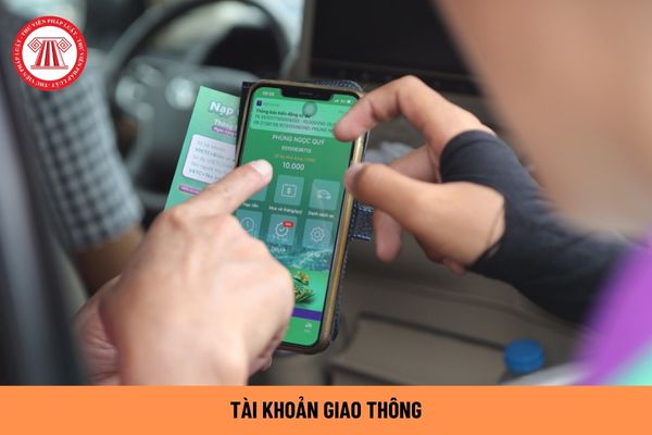 Việc sử dụng tài khoản giao thông được quy định như thế nào? Trường hợp nào tài khoản bị khóa?