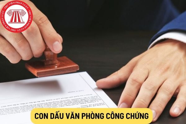 con dấu văn phòng công chứng