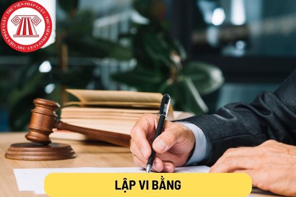 Lập vi bằng