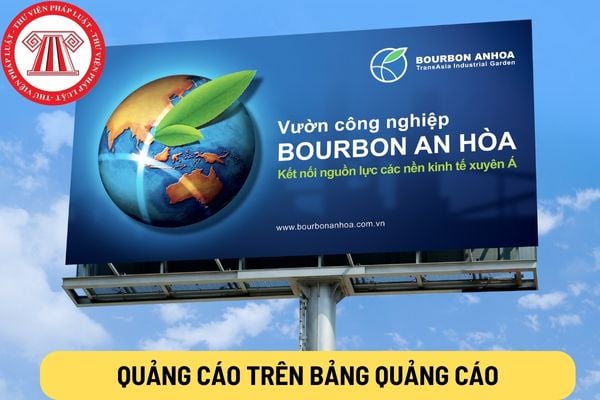 quảng cáo trên bảng quảng cáo