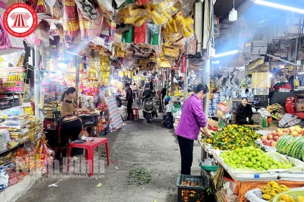 Quyền và nghĩa vụ của thương nhân kinh doanh tại chợ có nằm trong nội dung nội quy chợ hay không?