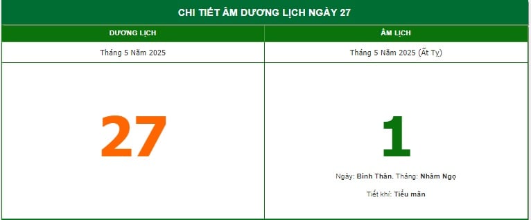 lịch vạn niên