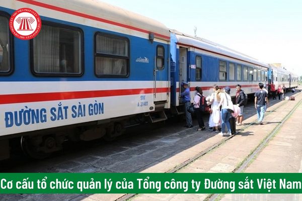Cơ cấu tổ chức quản lý của Tổng công ty Đường sắt Việt Nam