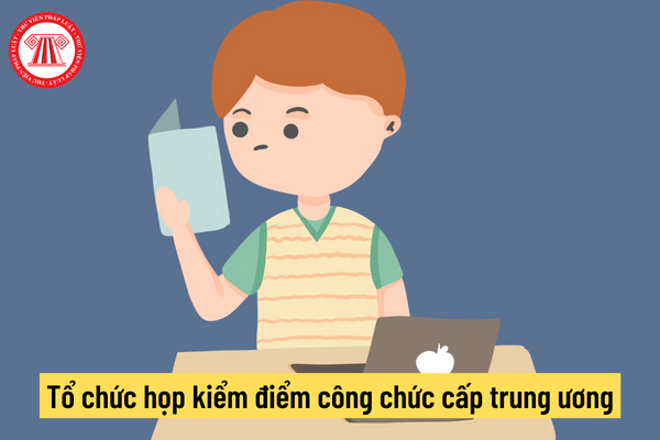 Tổ chức họp kiểm điểm công chức cấp trung ương