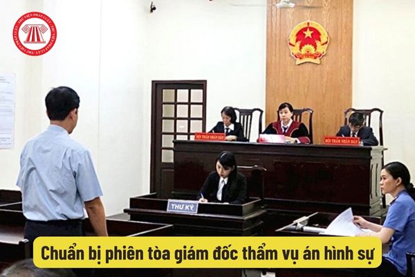 Chuẩn bị phiên tòa giám đốc thẩm vụ án hình sự