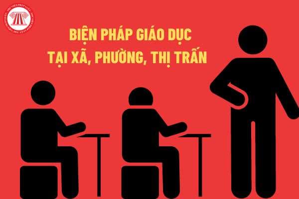 Trong quá trình áp dụng biện pháp giáo dục tại xã, phường, thị trấn nhà nước hỗ trợ chi phí cho các khoản chi nào?