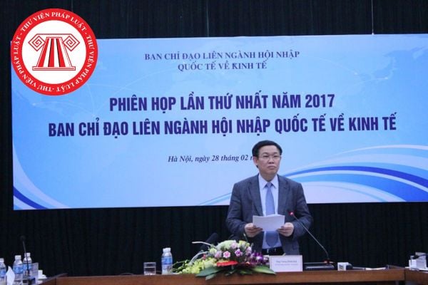 Ban Chỉ đạo liên ngành hội nhập quốc tế về kinh tế làm việc theo chế độ nào? Thành viên Ban Chỉ đạo liên ngành hội nhập quốc tế về kinh tế bao gồm những ai?