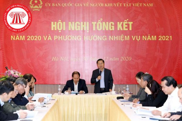 Kinh phí hoạt động của Ủy ban Quốc gia về người khuyết tật Việt Nam do đơn vị nào đảm bảo và được bố trí từ nguồn nào?