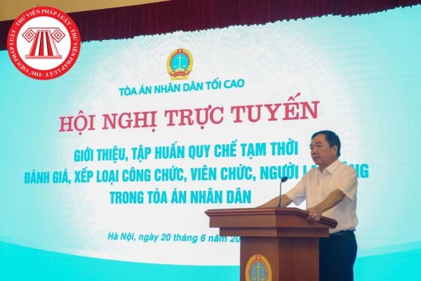 Để được đánh giá phân loại ở mức hoàn thành xuất sắc nhiệm vụ thì viên chức quản lý trong Tòa án nhân dân cần đáp ứng những tiêu chí nào?