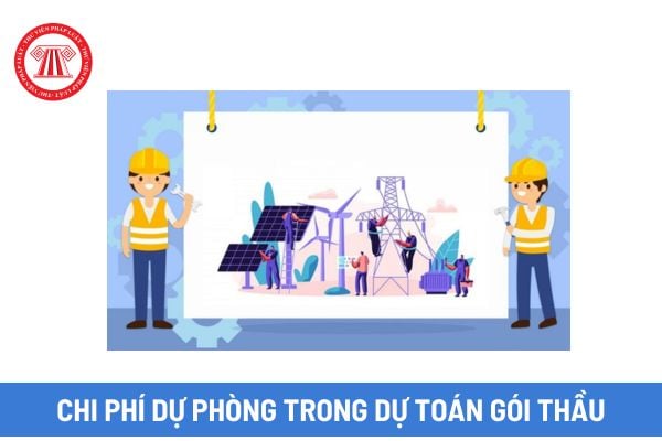 Chi phí dự phòng trong dự toán gói thầu gồm những gì? Chi phí dự phòng trong dự toán gói thầu được xác định thế nào?