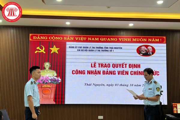 Nghị quyết đề nghị công nhận đảng viên chính thức Mẫu 13-KNĐ của chi bộ? Hồ sơ xét công nhận đảng viên?