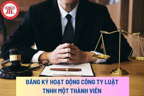 Mẫu Giấy đề nghị đăng ký hoạt động công ty luật trách nhiệm hữu hạn một thành viên theo quy định hiện nay là mẫu nào?