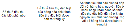 Điều kiện khấu trừ thuế tiêu thụ đặc biệt được quy định thế nào?