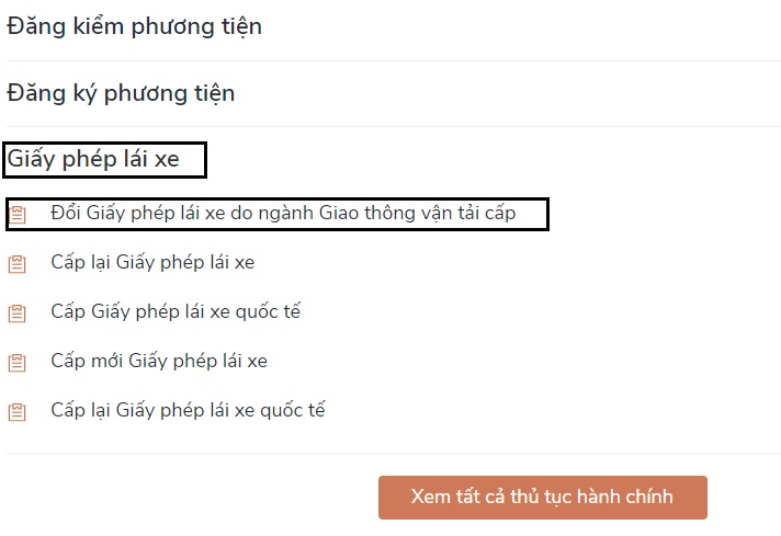 ĐỔI GPLX