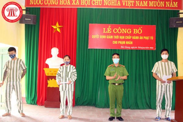 Có giảm thời hạn chấp hành án phạt tù đối với phạm nhân bị giam giữ tại trại giam thuộc Bộ Quốc phòng vào dịp Tết Nguyên đán không?