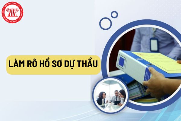 Việc làm rõ hồ sơ dự thầu theo phương thức một giai đoạn một túi hồ sơ được được thực hiện bởi đối tượng nào?