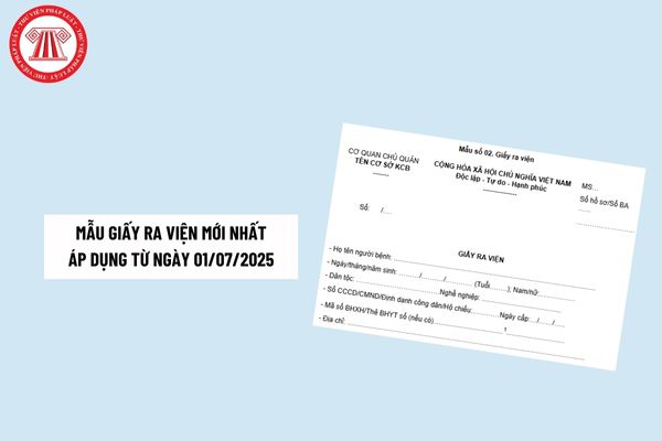 Mẫu giấy ra viện mới nhất theo Thông tư 25? Hướng dẫn cách ghi mẫu giấy ra viện đầy đủ, chi tiết?