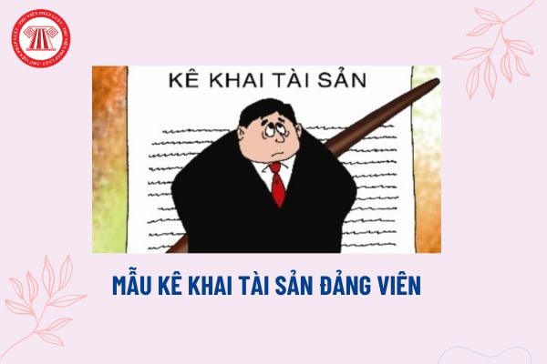 Mẫu kê khai tài sản Đảng viên mới nhất? Hướng dẫn kê khai tài sản Đảng viên? Khi nào phải kê khai tài sản?