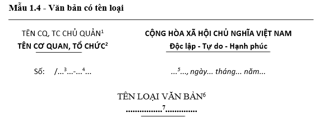 Mẫu báo cáo theo Nghị định 30 