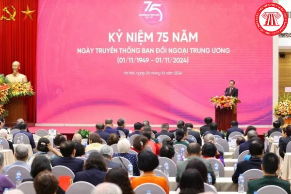 Ngày truyền thống Ban Đối ngoại Trung ương là ngày 1 tháng 11? Ban Đối ngoại Trung ương là cơ quan gì?