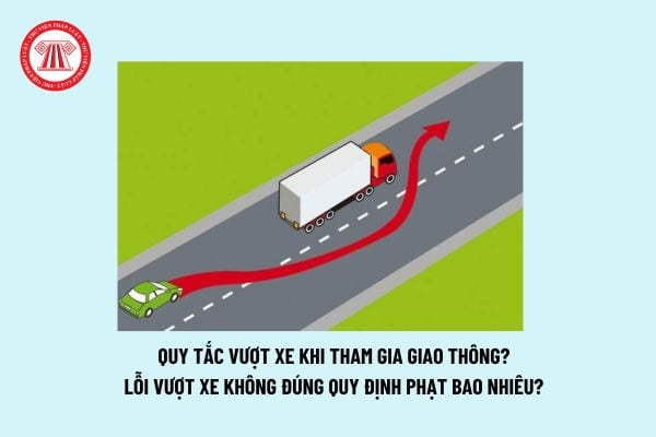 Quy định về vượt xe theo luật giao thông mới nhất? Quy tắc vượt xe khi tham gia giao thông? Lỗi vượt xe không đúng quy định?