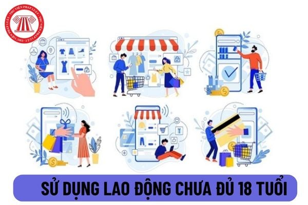 Người sử dụng lao động có được thuê người lao động chưa đủ 18 tuổi làm công việc bán hàng trực tuyến vào ban đêm không?