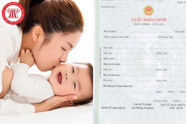 Các thông tin hộ tịch của cá nhân được xác lập khi đăng ký khai sinh bao gồm những thông tin nào?