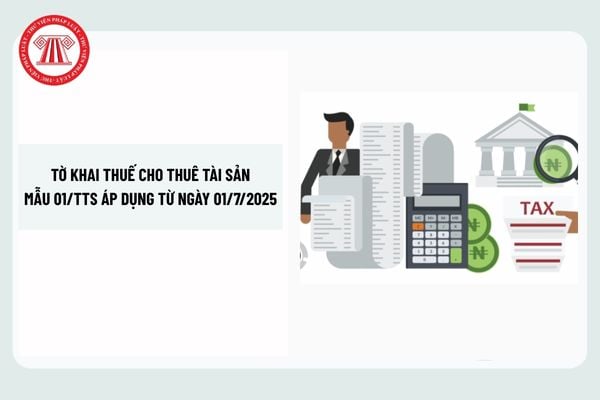 Tờ khai thuế cho thuê tài sản mẫu 01/TTS áp dụng từ 01/7? Hướng dẫn kê khai mẫu 01/TTS mới nhất?