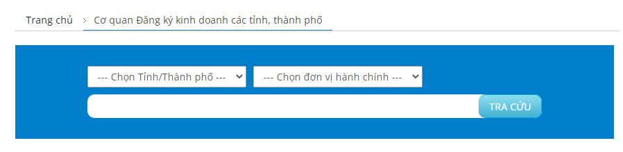 Danh sách 34 Phòng đăng ký kinh doanh các tỉnh, thành phố sau sáp nhập