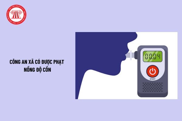 Công an xã có được phạt nồng độ cồn không? Công an xã có được tịch thu tang vật, phương tiện vi phạm giao thông?