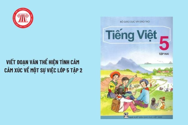 5 Mẫu viết đoạn văn thể hiện tình cảm cảm xúc về một sự việc lớp 5 tập 2? Yêu cầu cần đạt khi viết đoạn văn, văn bản của học sinh lớp 5?