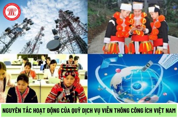 Quỹ Dịch vụ viễn thông công ích Việt Nam hoạt động theo mấy nguyên tắc? Quỹ Dịch vụ viễn thông công ích Việt Nam được sử dụng vào mục đích gì?