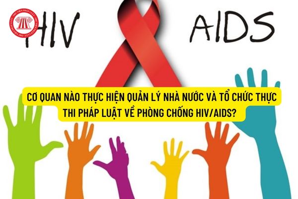 Cơ quan nào thực hiện quản lý nhà nước và tổ chức thực thi pháp luật về phòng chống HIV/AIDS? 