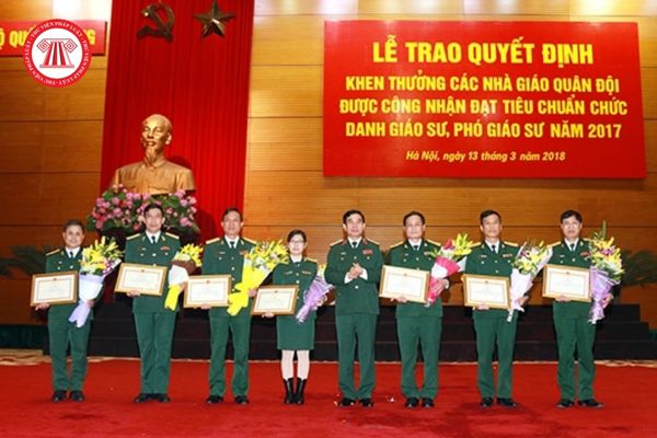 Khen thưởng trong Quân đội nhân dân Việt Nam 