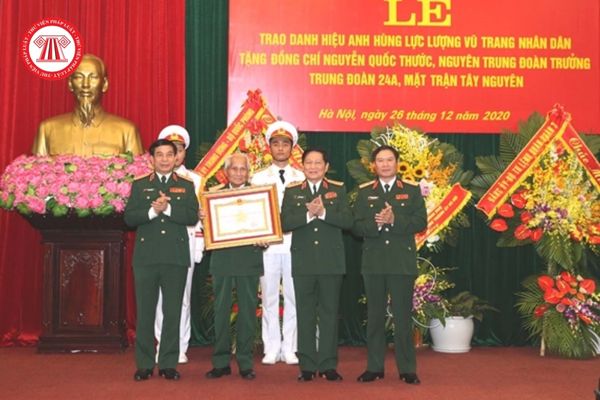 Danh hiệu Anh hùng Lực lượng vũ trang nhân dân