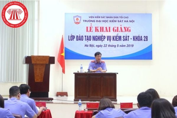 Đào tạo nghiệp vụ kiểm sát