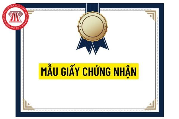 giấy chứng nhận