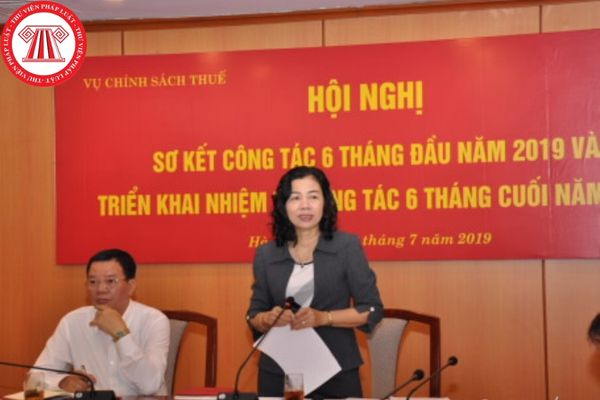 Vụ Chính sách thuế