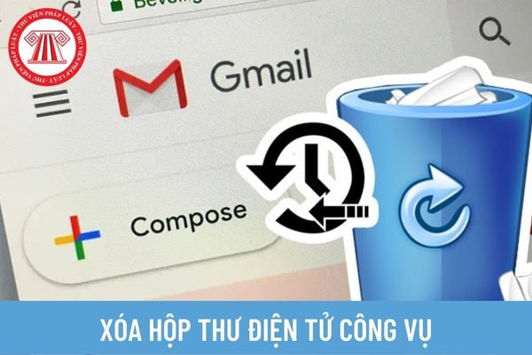 xóa hộp thư