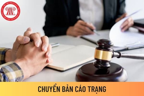 bản cáo trạng