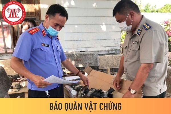 bảo quản vật chứng