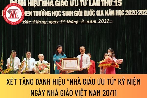 danh hiệu nhà giáo ưu tú